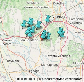 Mappa Via Fiume, 36045 Lonigo VI, Italia (9.02111)