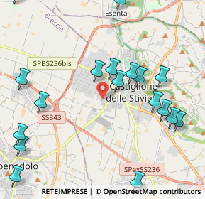 Mappa Via Umberto Giordano, 46043 Castiglione delle Stiviere MN, Italia (2.798)