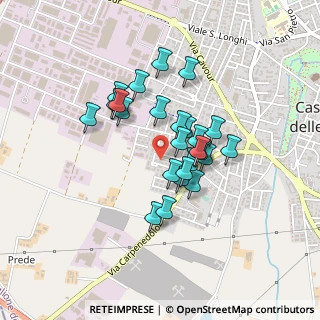 Mappa Via Umberto Giordano, 46043 Castiglione delle Stiviere MN, Italia (0.32)