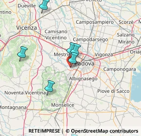 Mappa Via Garda, 35030 Selvazzano Dentro PD, Italia (25.04273)