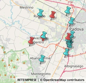 Mappa Via Garda, 35030 Selvazzano Dentro PD, Italia (4.23214)