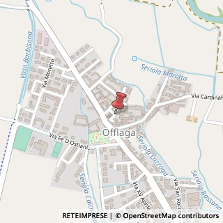 Mappa Piazza castello 8, 25020 Offlaga, Brescia (Lombardia)
