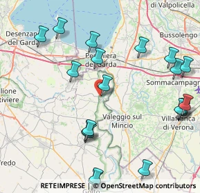 Mappa Via Castello, 46040 Monzambano MN, Italia (10.106)