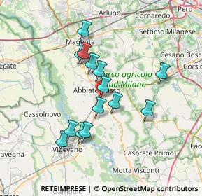 Mappa Via Umberto Saba, 20081 Abbiategrasso MI, Italia (6.09857)
