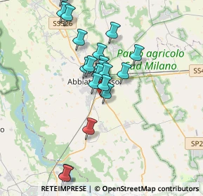 Mappa Via Umberto Saba, 20081 Abbiategrasso MI, Italia (3.224)