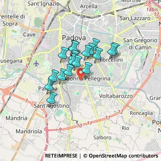 Mappa Via Guglielmo Malaspina, 35124 Padova PD, Italia (1.28944)