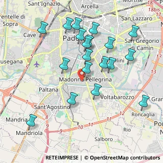 Mappa Via Guglielmo Malaspina, 35124 Padova PD, Italia (2.03211)