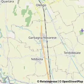 Mappa Garbagna Novarese