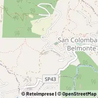Map San Colombano Belmonte