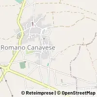 Map Romano Canavese