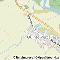 Mapa Quinto Vercellese