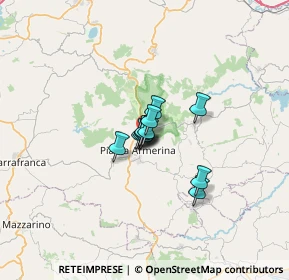 Mappa Viale Conte Ruggero, 94015 Piazza Armerina EN, Italia (3.36167)