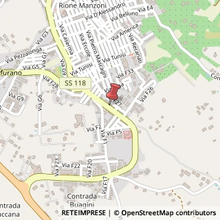 Mappa Via Porta Agrigento, 245, 92015 Raffadali, Agrigento (Sicilia)
