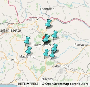 Mappa C.DA, 94015 Piazza Armerina EN, Italia (8.60615)