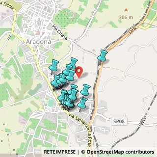 Mappa Via Concordia, 92021 Aragona AG, Italia (0.4)