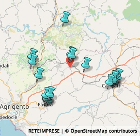 Mappa Via Serrone, 92020 Racalmuto AG, Italia (9.5895)