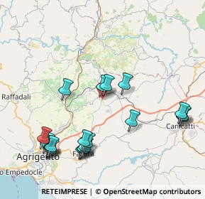 Mappa Via Padre Annibale di Francia, 92020 Grotte AG, Italia (10.3205)