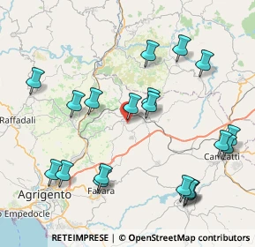 Mappa Viale Sandro Pertini, 92020 Grotte AG, Italia (10.3815)
