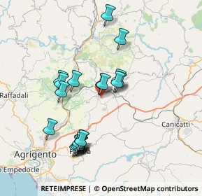 Mappa Viale Sandro Pertini, 92020 Grotte AG, Italia (7.8335)