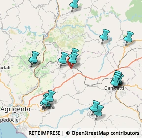 Mappa Via Sua Santita' Giovanni Paolo Secondo, 92020 Racalmuto AG, Italia (10.314)