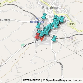 Mappa Via Sua Santita' Giovanni Paolo Secondo, 92020 Racalmuto AG, Italia (0.42)