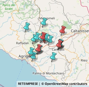 Mappa Via Ss Giovanni Paolo Secondo, 92020 Racalmuto AG, Italia (10.43947)
