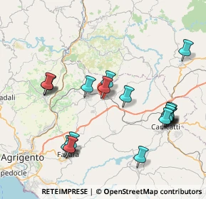 Mappa Via Ss Giovanni Paolo Secondo, 92020 Racalmuto AG, Italia (9.684)