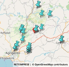 Mappa Via Piemonte, 92020 Grotte AG, Italia (9.278)