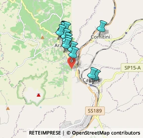 Mappa Via Giorgia da Lentini, 92021 Aragona AG, Italia (1.65063)