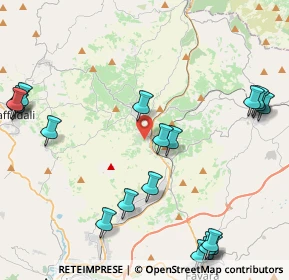Mappa Via Giorgia da Lentini, 92021 Aragona AG, Italia (6.334)