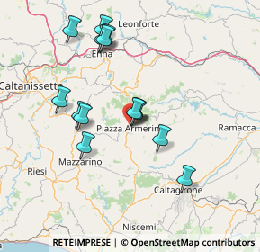 Mappa Via Vitaliano Brancati, 94015 Piazza Armerina EN, Italia (15.32214)