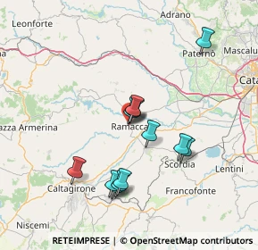 Mappa Via Italo Svevo, 95040 Ramacca CT, Italia (14.5725)