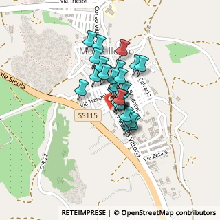 Mappa Via Palermo, 92010 Montallegro AG, Italia (0.13571)