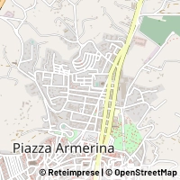 Mapa Piazza Armerina