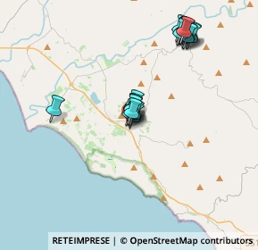 Mappa Via Canale, 92010 Montallegro AG, Italia (3.877)