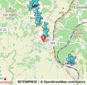 Mappa 92021 Aragona AG, Italia (1.406)