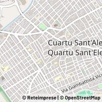 Mapa Quartu Sant'Elena