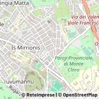 Hartă Cagliari