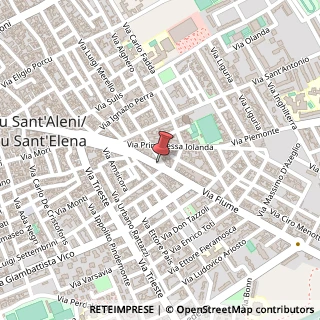 Mappa Via Fiume, 31, 09045 Quartu Sant'Elena, Cagliari (Sardegna)