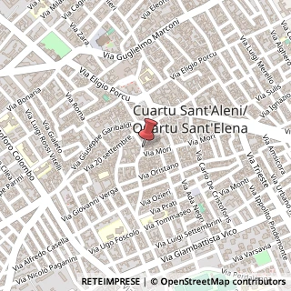 Mappa Via Pola, 75, 09045 Quartu Sant'Elena, Cagliari (Sardegna)
