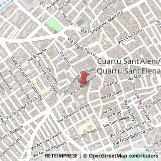 Mappa Via XX Settembre, 65, 09045 Quartu Sant'Elena, Cagliari (Sardegna)