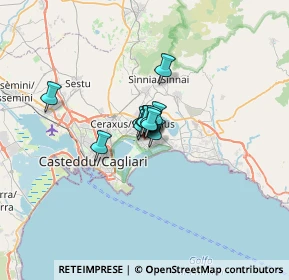 Mappa Via Giuseppe Garibaldi, 09045 Quartu Sant'Elena CA, Italia (2.75636)