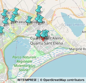 Mappa Via Giuseppe Garibaldi, 09045 Quartu Sant'Elena CA, Italia (2.51167)