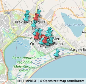 Mappa Via Giuseppe Garibaldi, 09045 Quartu Sant'Elena CA, Italia (1.19882)