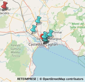 Mappa Via Quirra, 09121 Cagliari CA, Italia (17.91545)