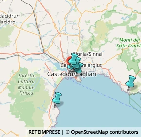Mappa Via Quirra, 09121 Cagliari CA, Italia (18.63625)