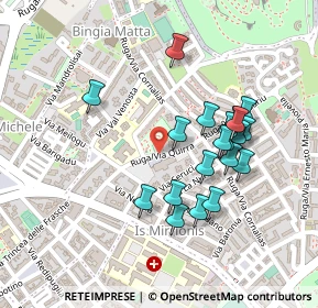 Mappa Via Quirra, 09121 Cagliari CA, Italia (0.233)