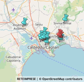 Mappa Via Quirra, 09121 Cagliari CA, Italia (4.47455)