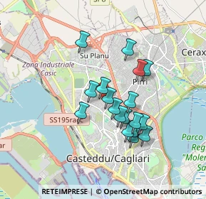 Mappa Via Baudi Carlo di Vesme, 09121 Cagliari CA, Italia (1.55611)