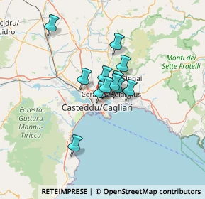 Mappa Via Paracelso, 09131 Cagliari CA, Italia (8.84667)